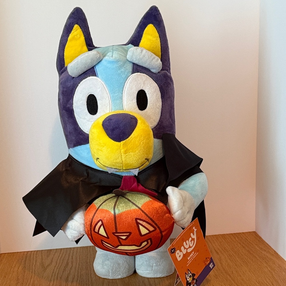 Bluey Halloween Greeter Plush 18 inch